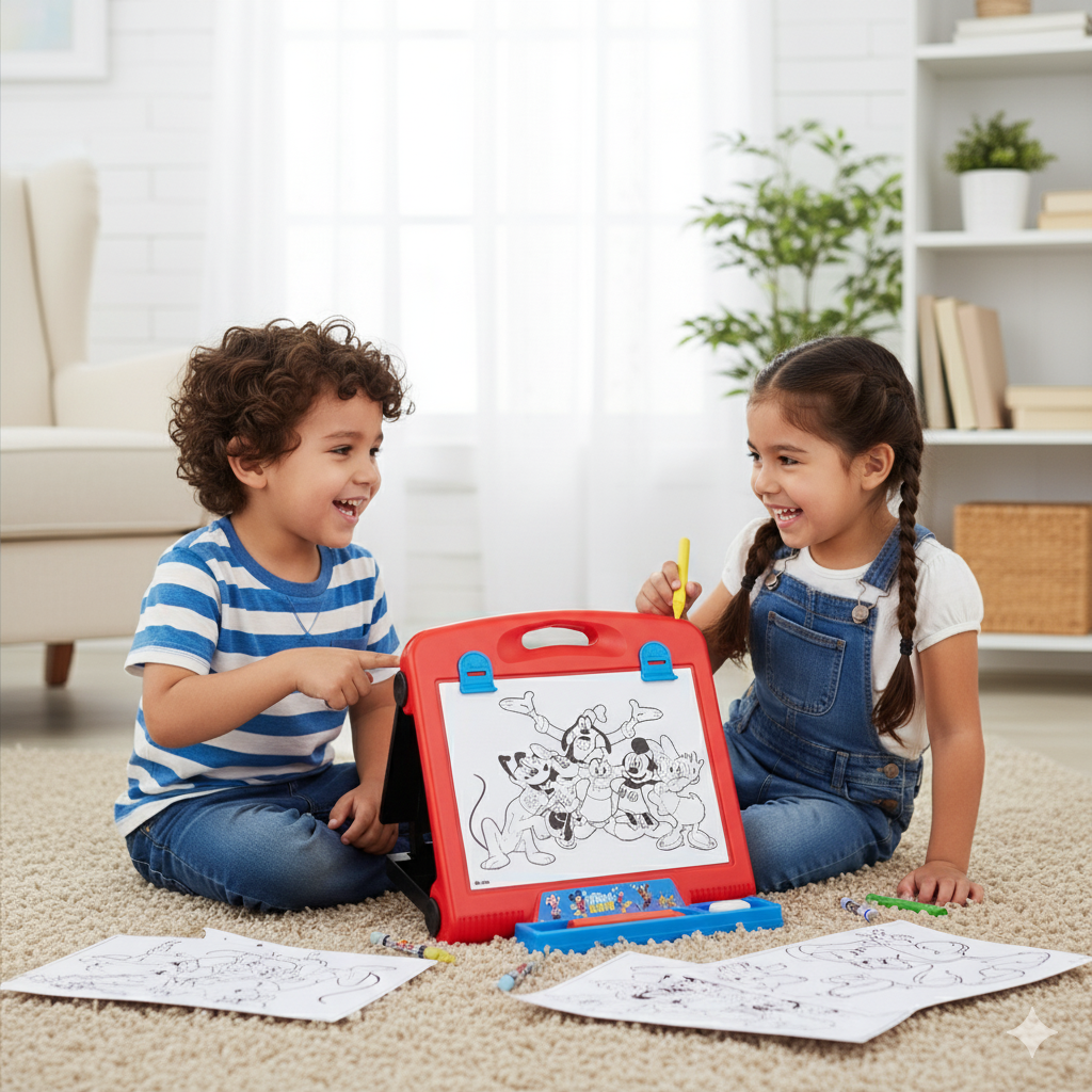 Juego Educativo Pizarra Portatil - Mickey