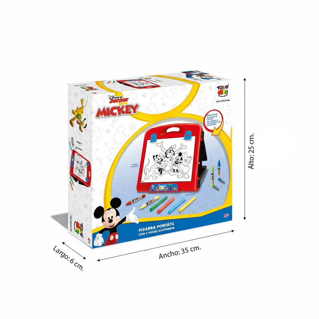 Juego Educativo Pizarra Portatil - Mickey