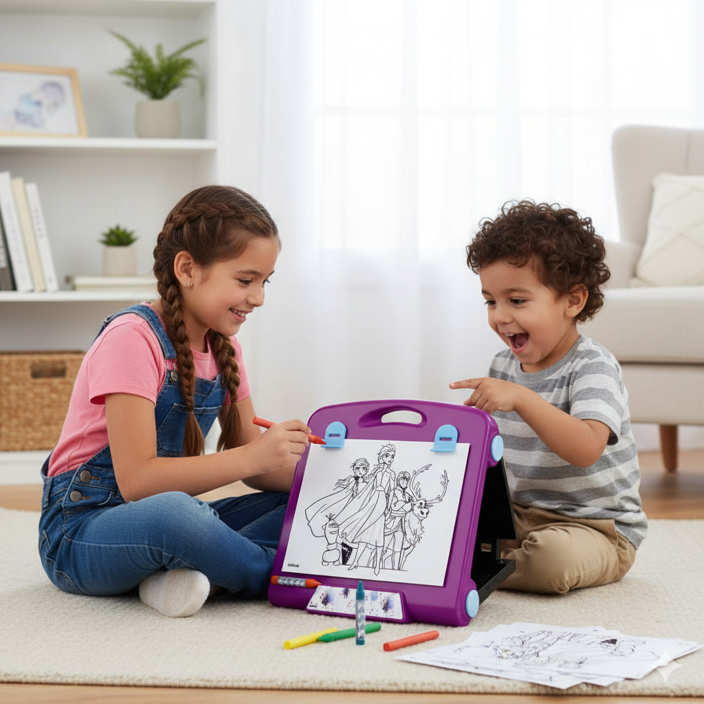 Juego Educativo Pizarra Portatil - Frozen