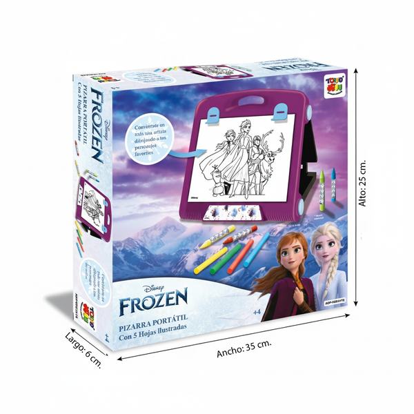 Juego Educativo Pizarra Portatil - Frozen