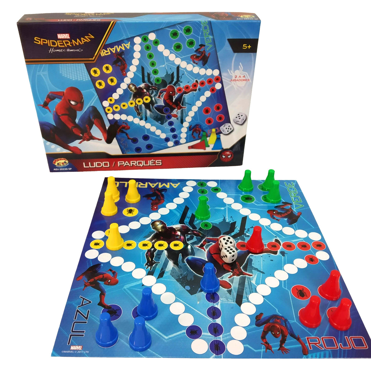 Juego Ludo Spiderman