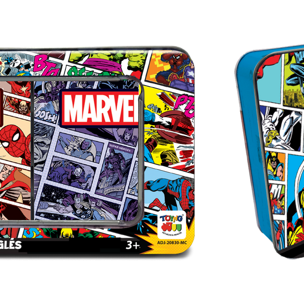 Juego Naipes Ingles Caja Metálica Marvel