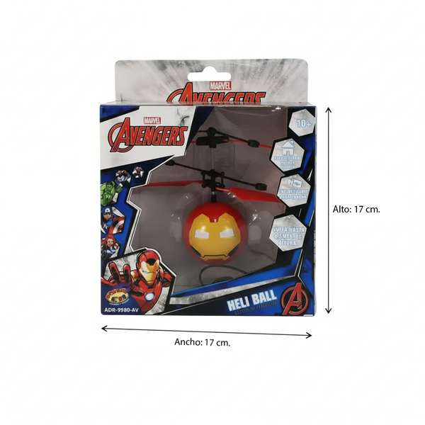 Juguete Heliball Iron Man - Marvel