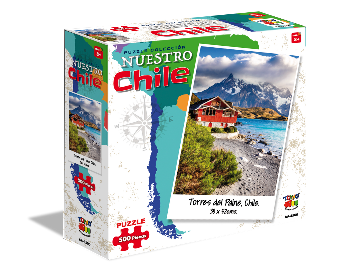Puzzle 500 Torres Del Paine