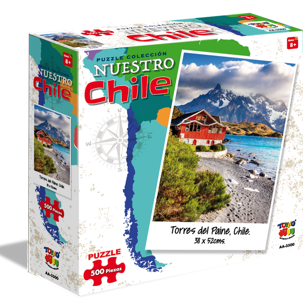 Puzzle 500 Torres Del Paine