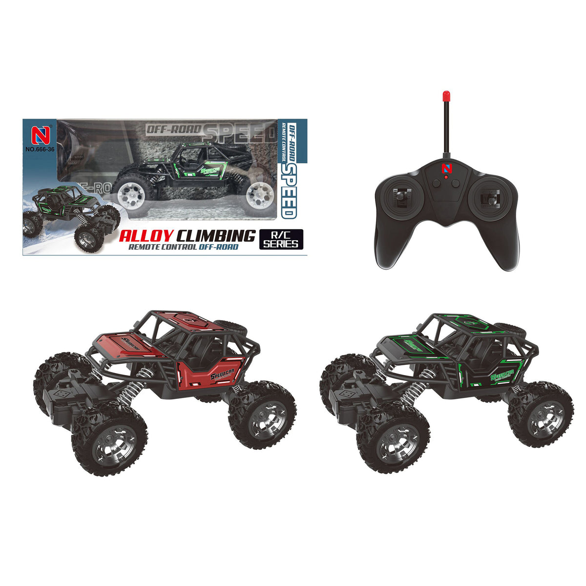 Auto Control Remoto Off Road – Toyng