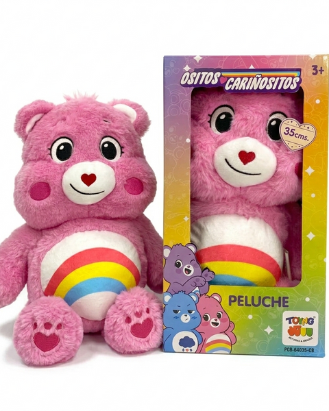 Peluche Alegrosita Rosado 35 Cm - Ositos Cariñositos