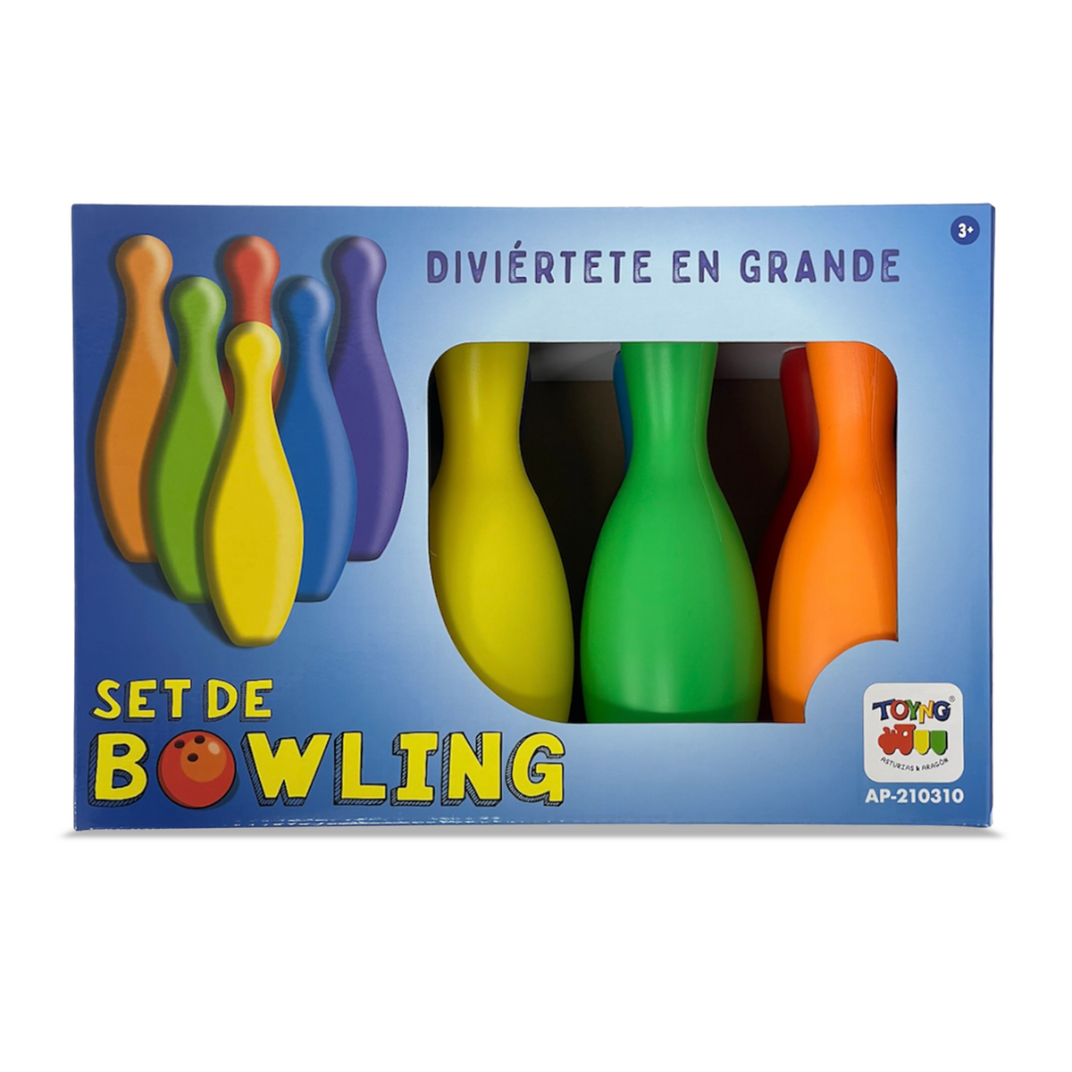Bowling 6 Pins + 2 Bola - Toyng