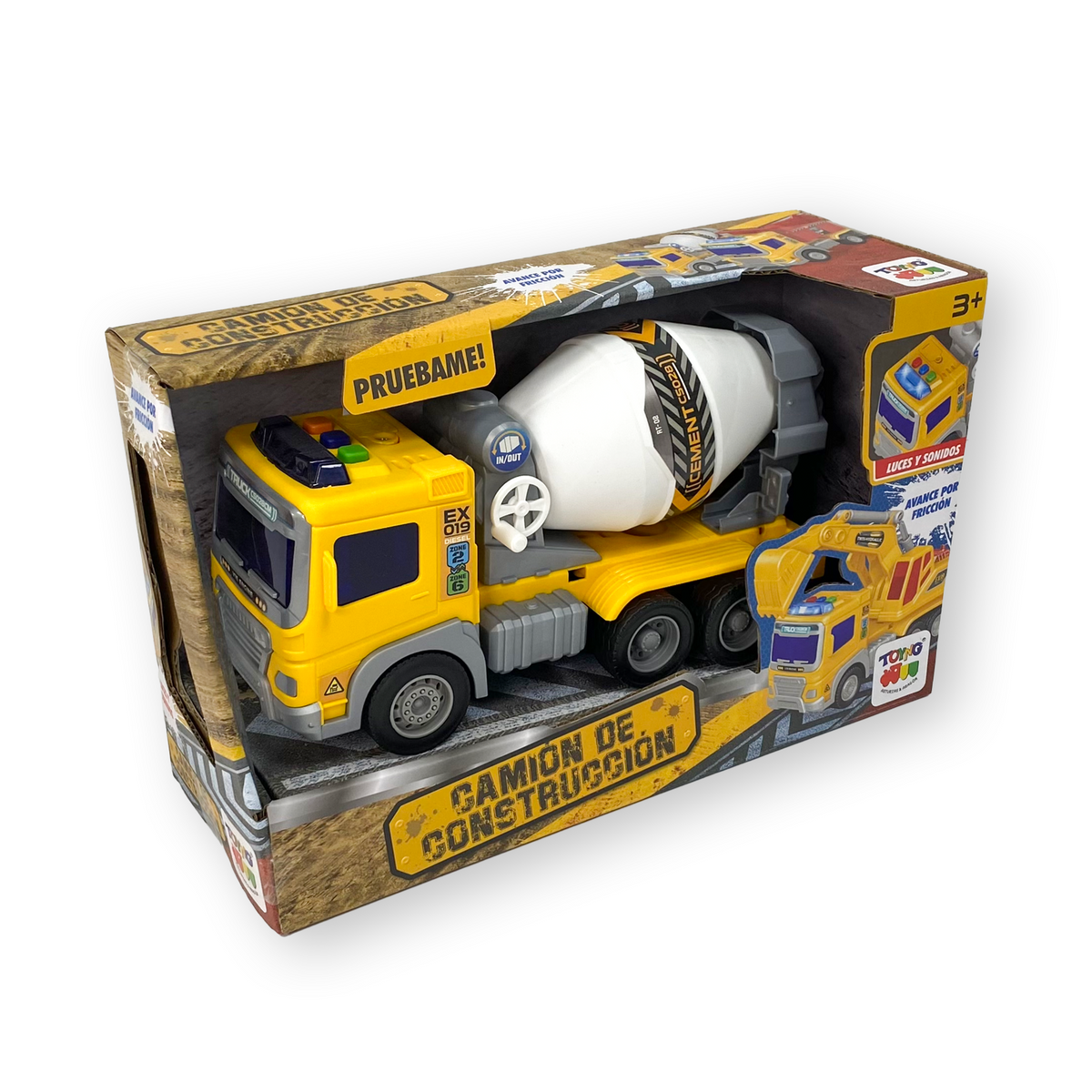 Camion Esc 1:16 Fricc C/Luz Y Sonido Mixer - Toyng