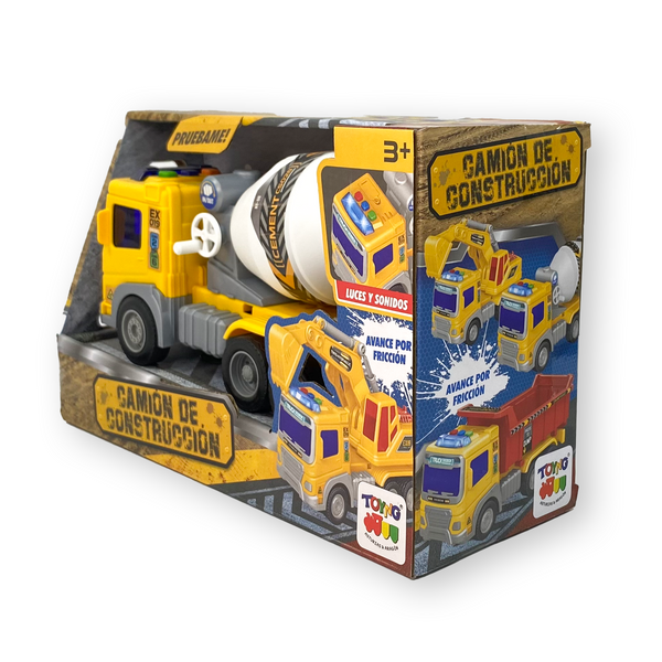 Camion Esc 1:16 Fricc C/Luz Y Sonido Mixer - Toyng