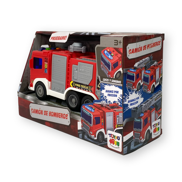 Camión de Bomberos con Luces y Sonidos - Toyng