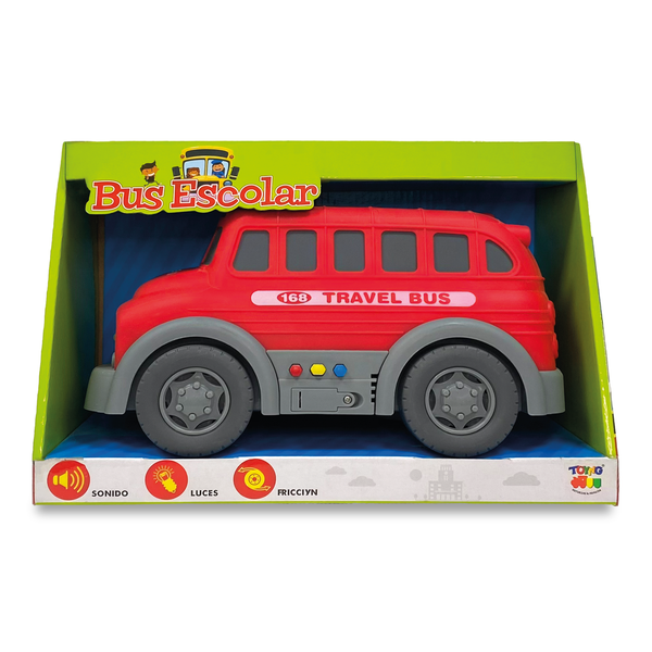 Bus Escolar Rojo - Toyng