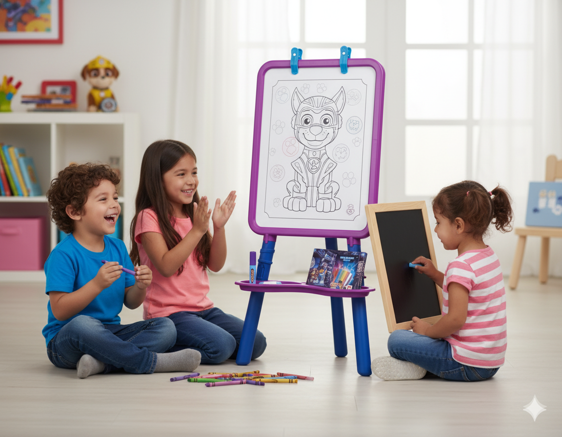 Pizarra Doble Atril - Paw Patrol
