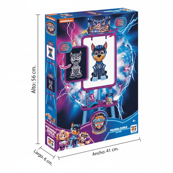 Pizarra Doble Atril - Paw Patrol