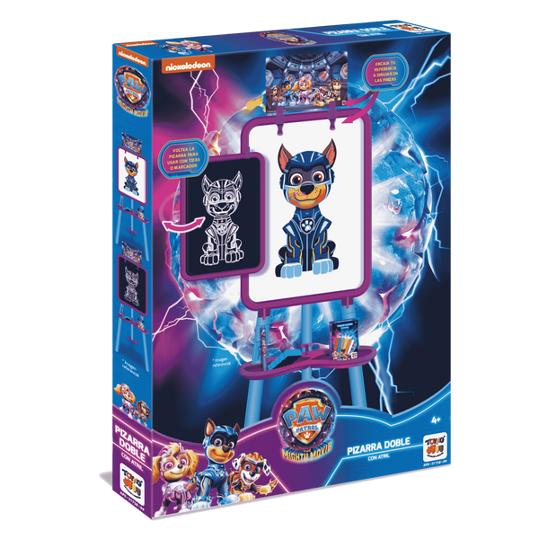 Pizarra Doble Atril - Paw Patrol