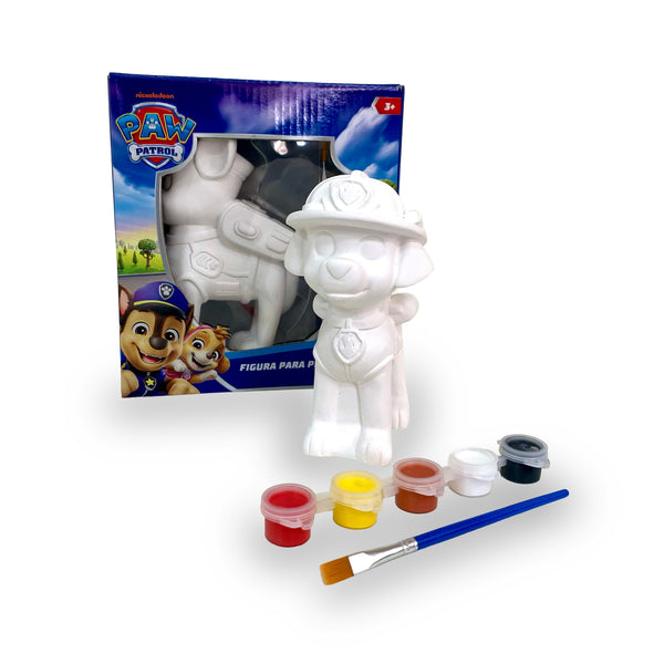 Juego Educativo Figura Para Pintar Marshall - Paw Patrol