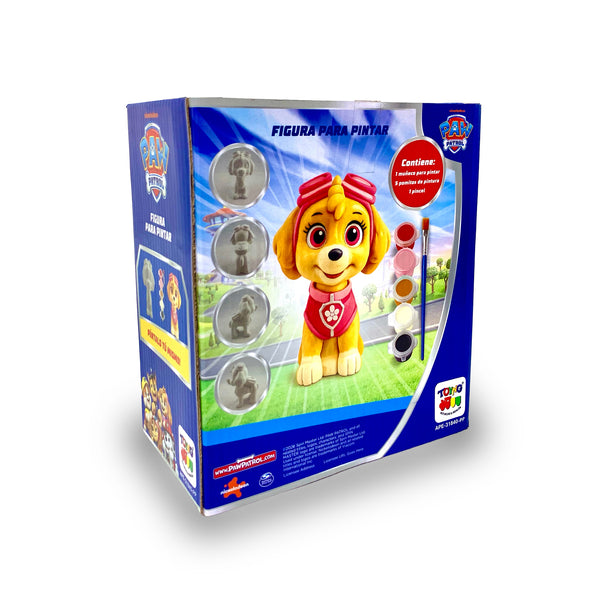 Juego Educativo Figura Para Pintar Sky - Paw Patrol