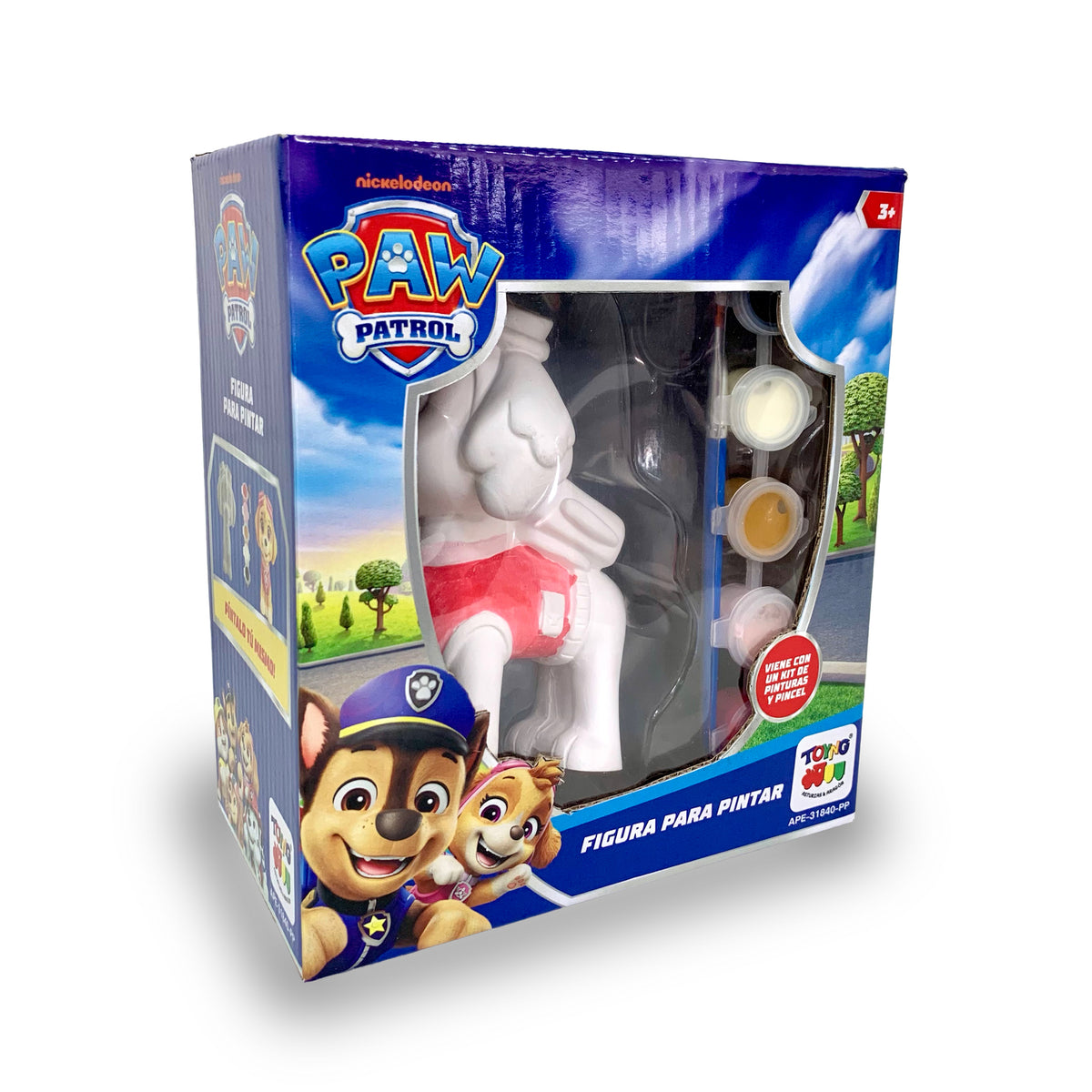 Juego Educativo Figura Para Pintar Sky - Paw Patrol