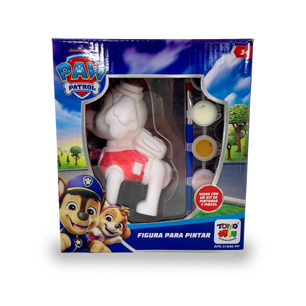 Juego Educativo Figura Para Pintar Sky - Paw Patrol
