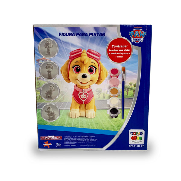 Juego Educativo Figura Para Pintar Sky - Paw Patrol