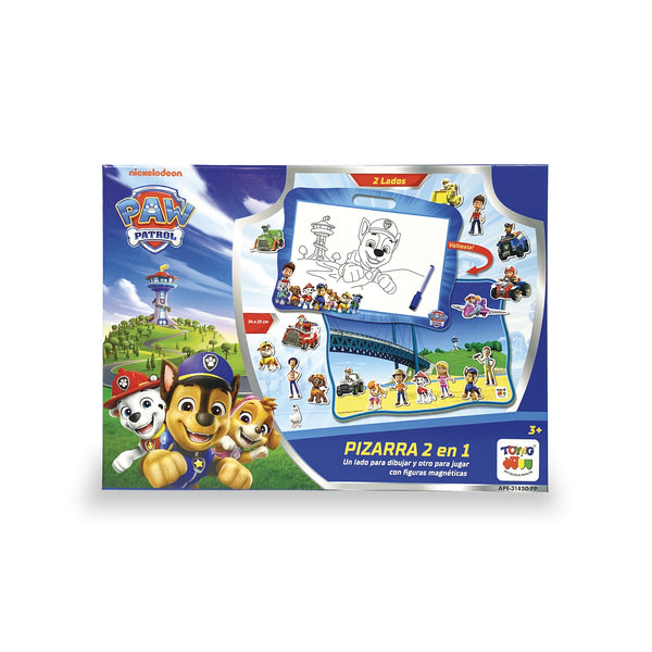 Juego Educativo Pizarra 2 En 1 - Paw Patrol