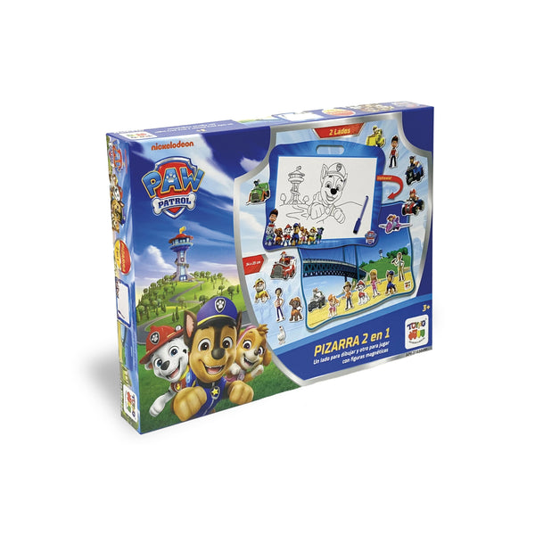 Juego Educativo Pizarra 2 En 1 - Paw Patrol
