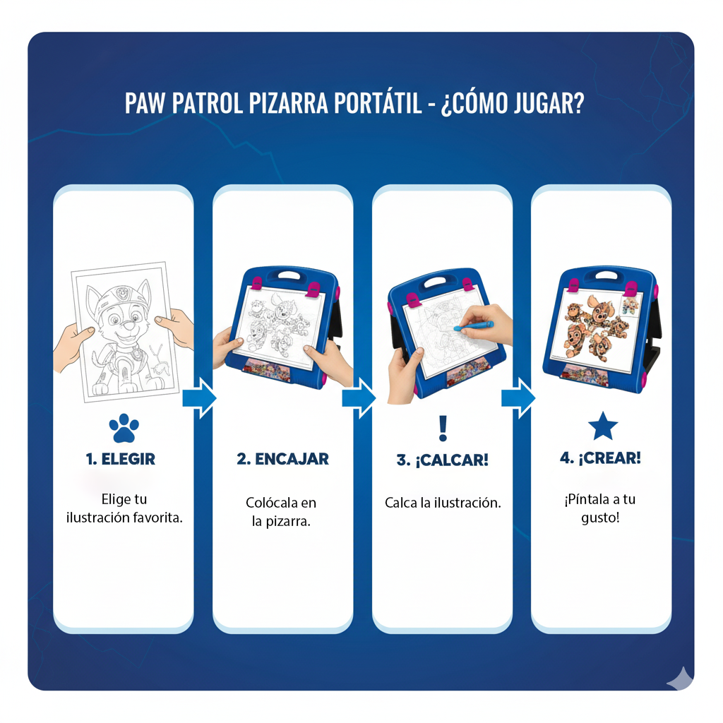 Pizarra Portatil  - Paw Patrol