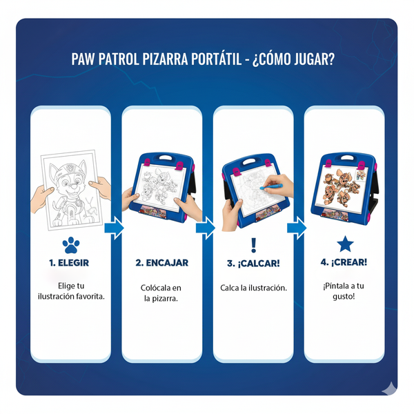 Pizarra Portatil  - Paw Patrol