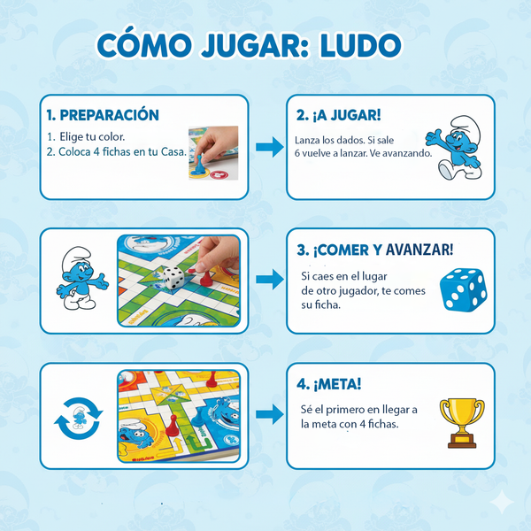 Ludo Los Pitufos - Los Pitufos