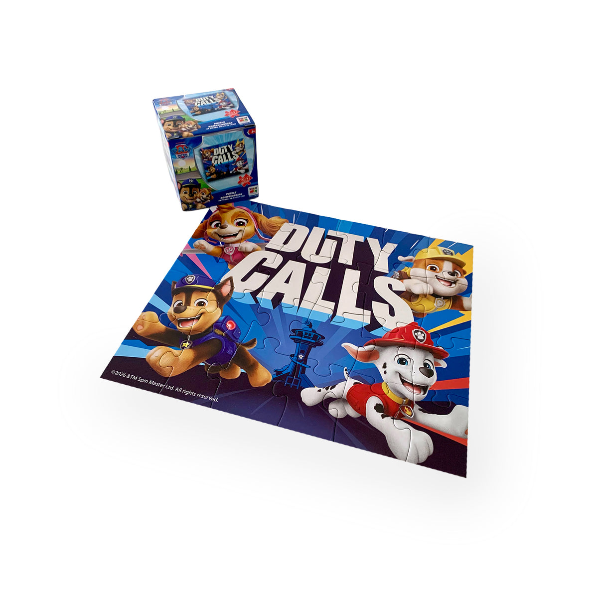 Puzzle Cubo Duty Calls - Paw Patrol