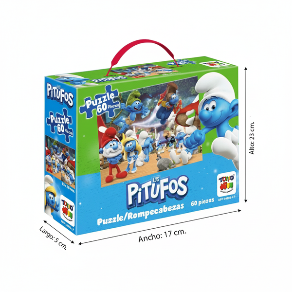 Puzzle 60 Piezas Los Pitufos - Los Pitufos