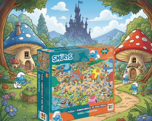 Puzzle 1000 Piezas - Los Pitufos