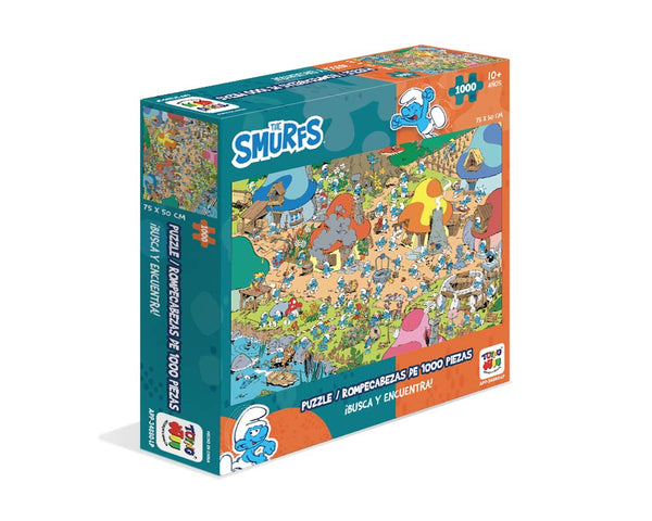Puzzle 1000 Piezas - Los Pitufos