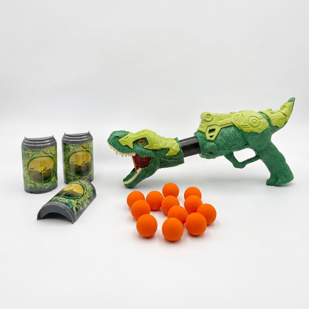 Lanzador De Dinosaurio 12 Bolas - Toyng - Toyng