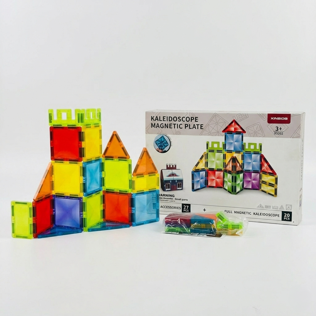 Juego Imantado 20 Piezas + 27 Accesorios - Toyng