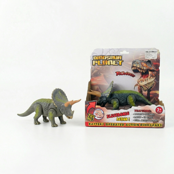 Juguete Dinosaurio B/O con Luces y Sonido 2 - Toyng