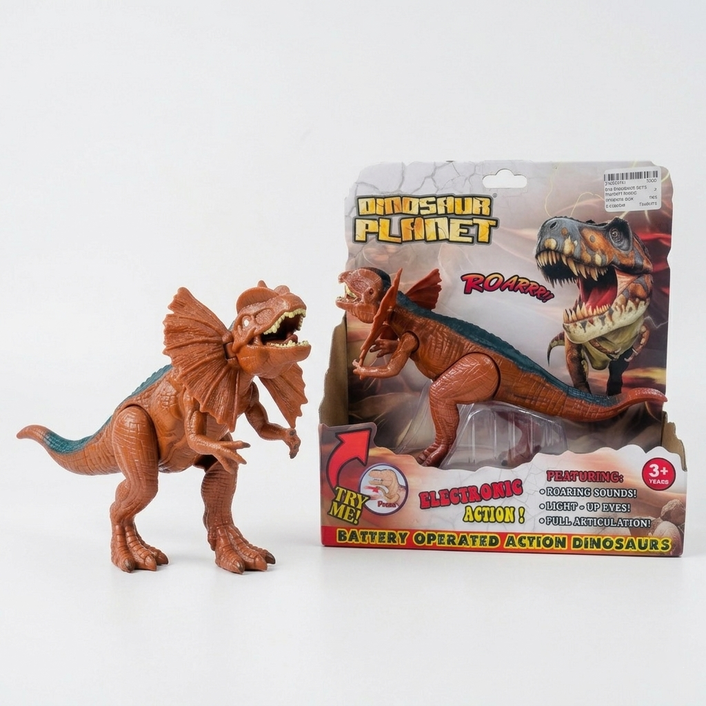 Juguete Dinosaurio B/O con Luces y Sonido 3 - Toyng