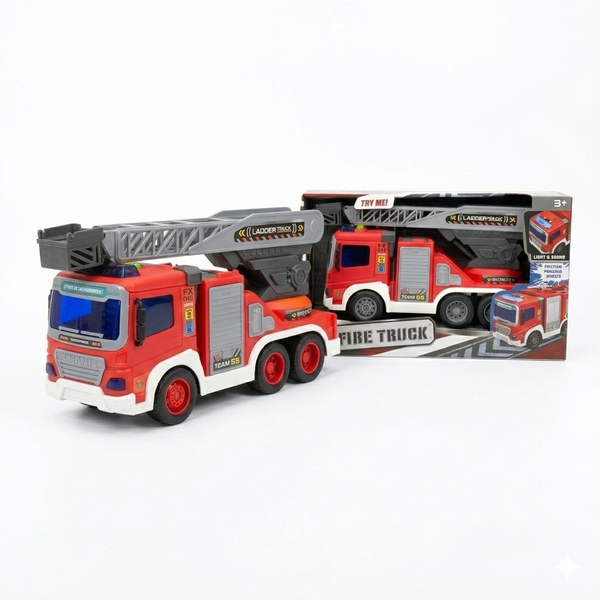 Juguete Camión Bomberos Escalera Extensible 1:16 - Toyng