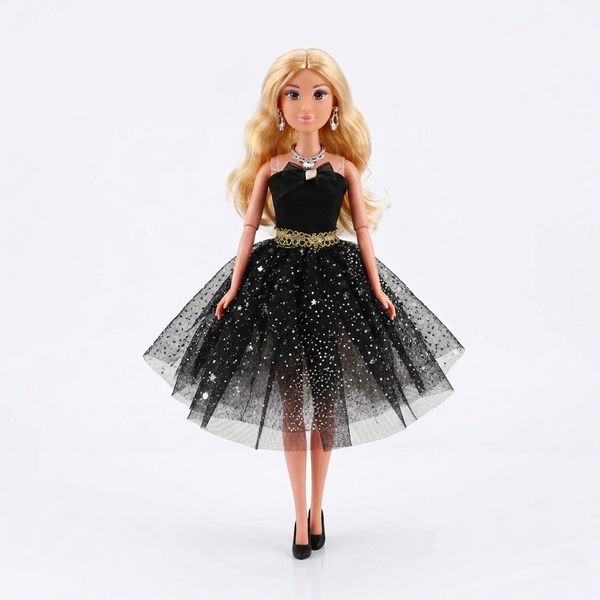 Juguete Muñeca Vestido Negro - Toyng