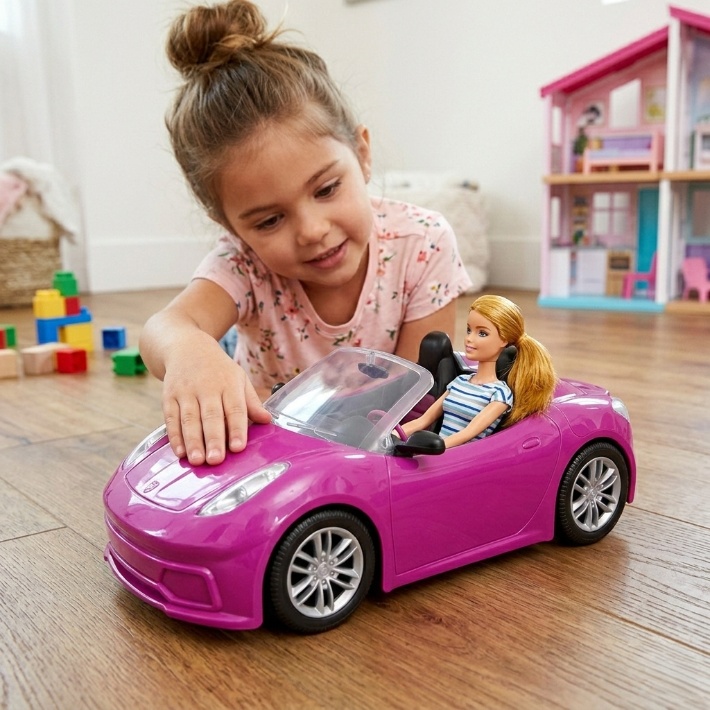 Juguete Set Auto Y Muñeca - Toyng