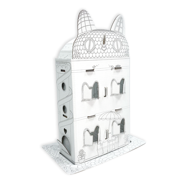 Casa para Armar, Pintar y Jugar (Chica) – Gabby’s Dollhouse