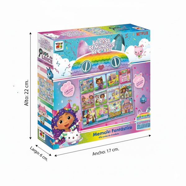 Memorice 60 Piezas - Gabby´S Doll House