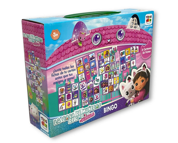 Juego de Mesa Bingo - Gabby’S Doll House