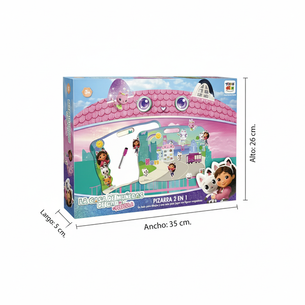 Pizarra 2 En 1 - Gabby´S Doll House