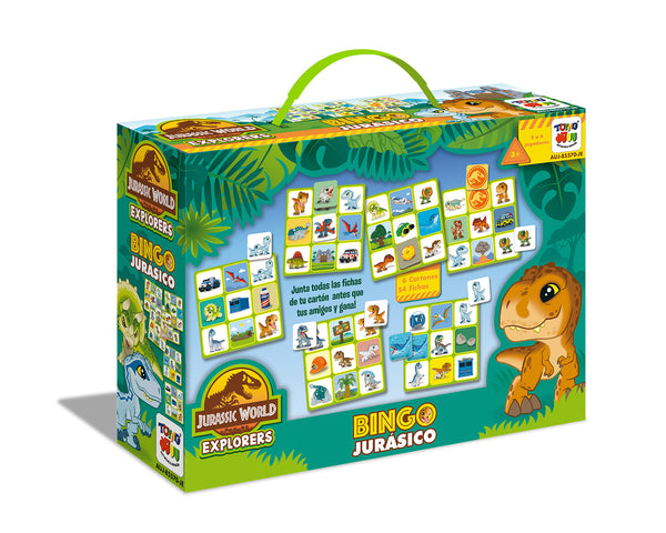 Juego de Mesa Bingo - Jurassic Explorer