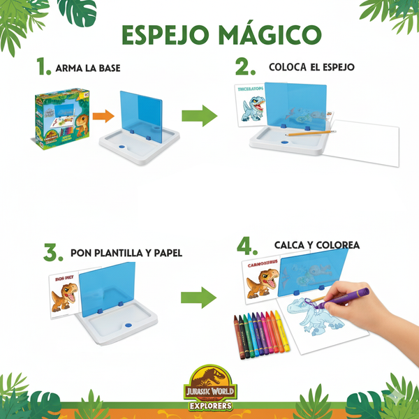 Espejo Mágico - Jurassic Explorer