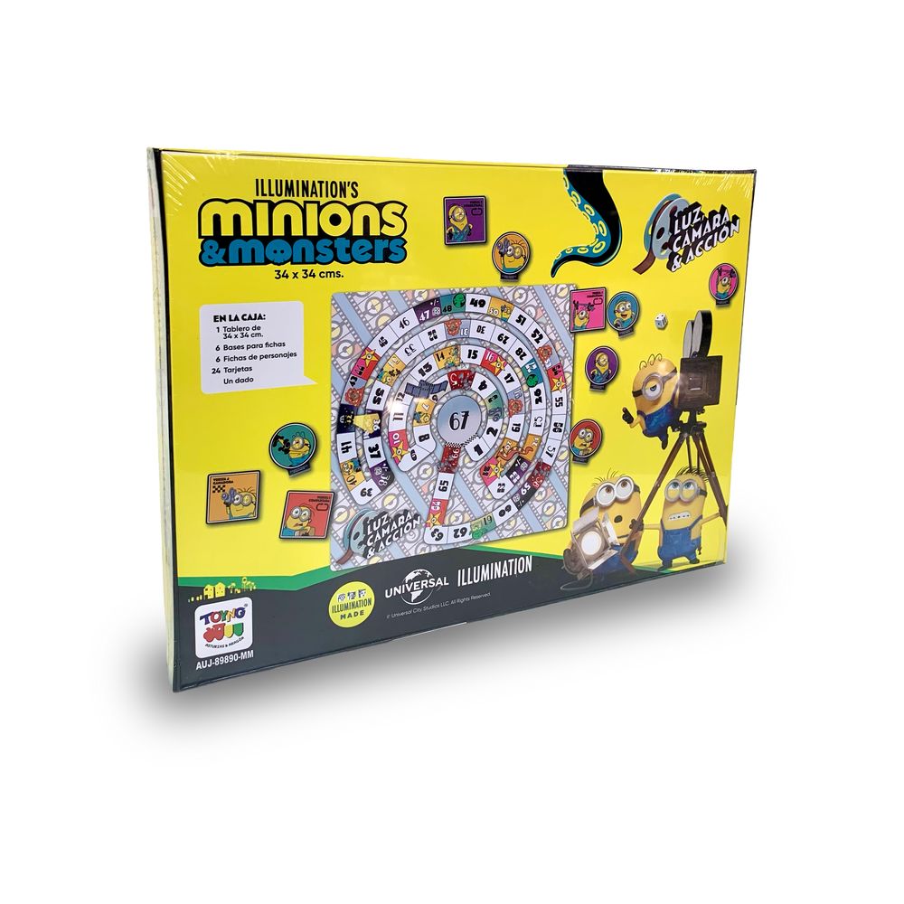 Juego de Mesa Luz, Camara & Acción - Minions