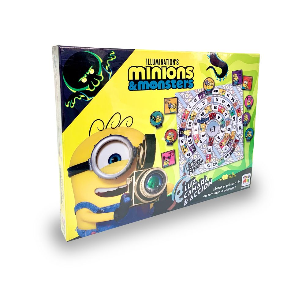 Juego de Mesa Luz, Camara & Acción - Minions