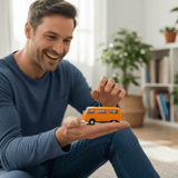 Auto 1972 Volkswagen Bus T2 Escala 1:34:39 - Welly - Toyng Chile