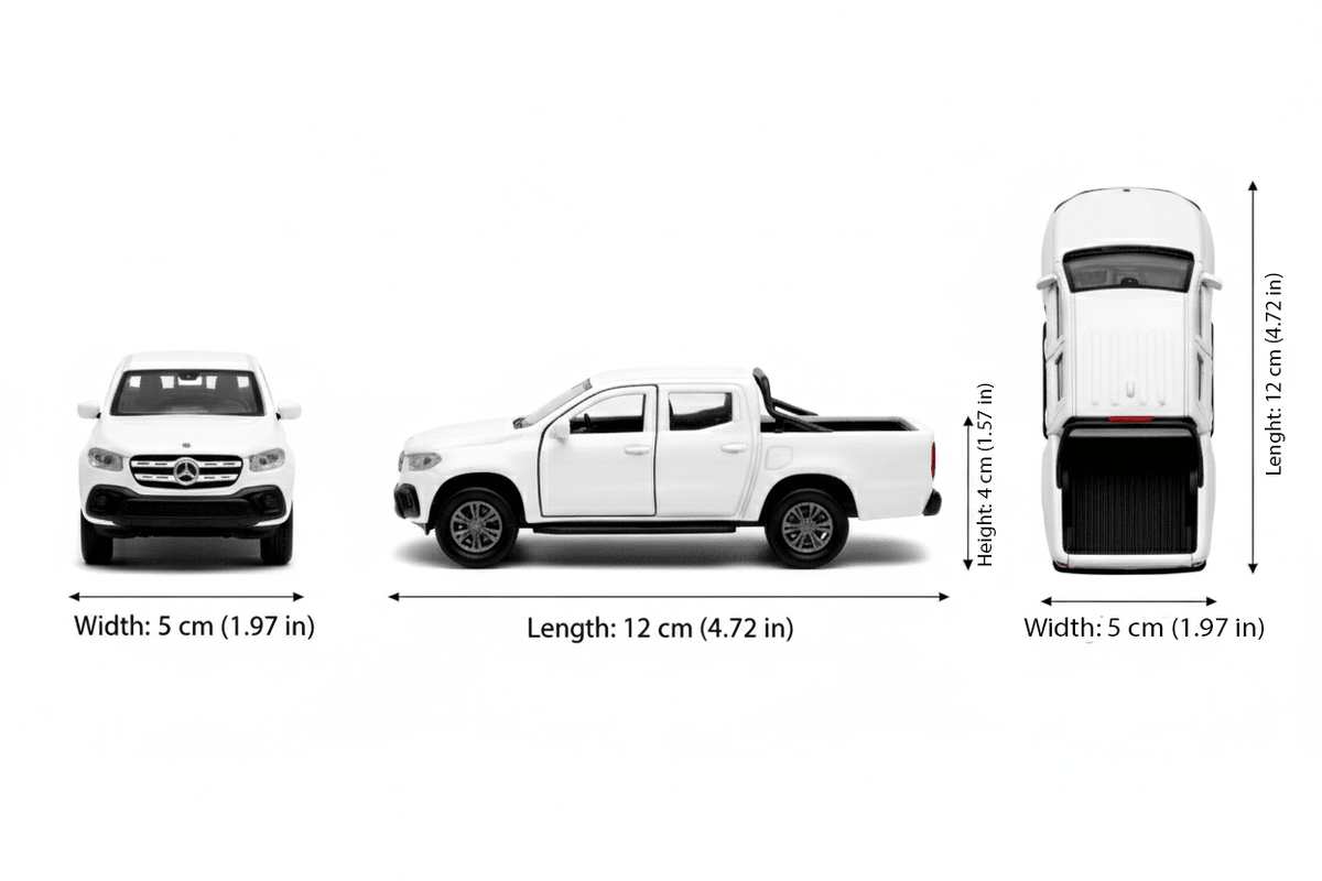 Auto 39 Mercedes - Benz X - Class Escala 1:34:39 - Welly - Toyng Chile